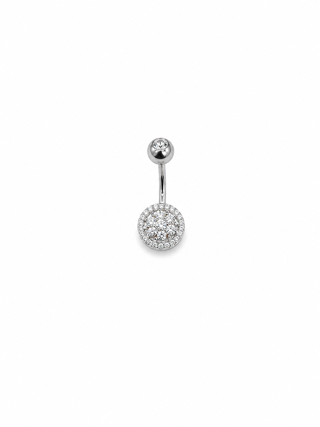 Piercing Redondo Cravejado Umb