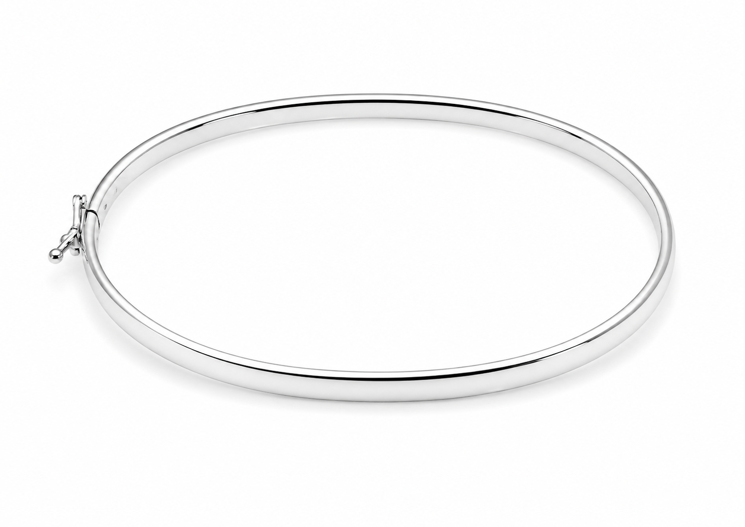 Bracelete Abaulado 400 4mm 4,1g