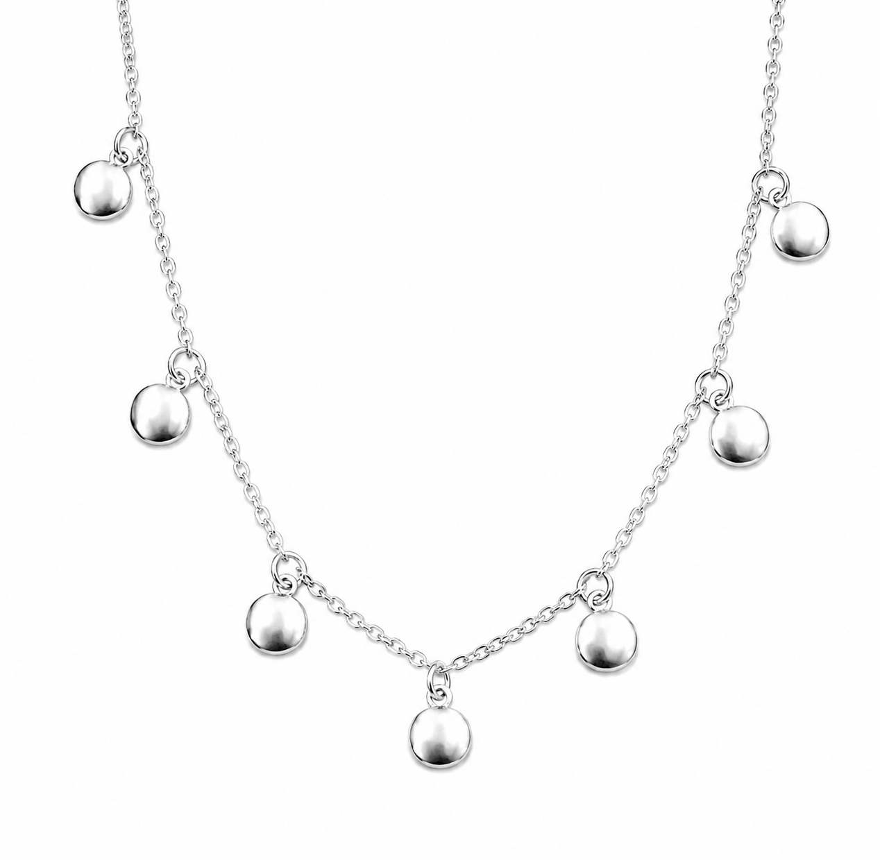 Choker Circulos Abaulado Pend 2,9g