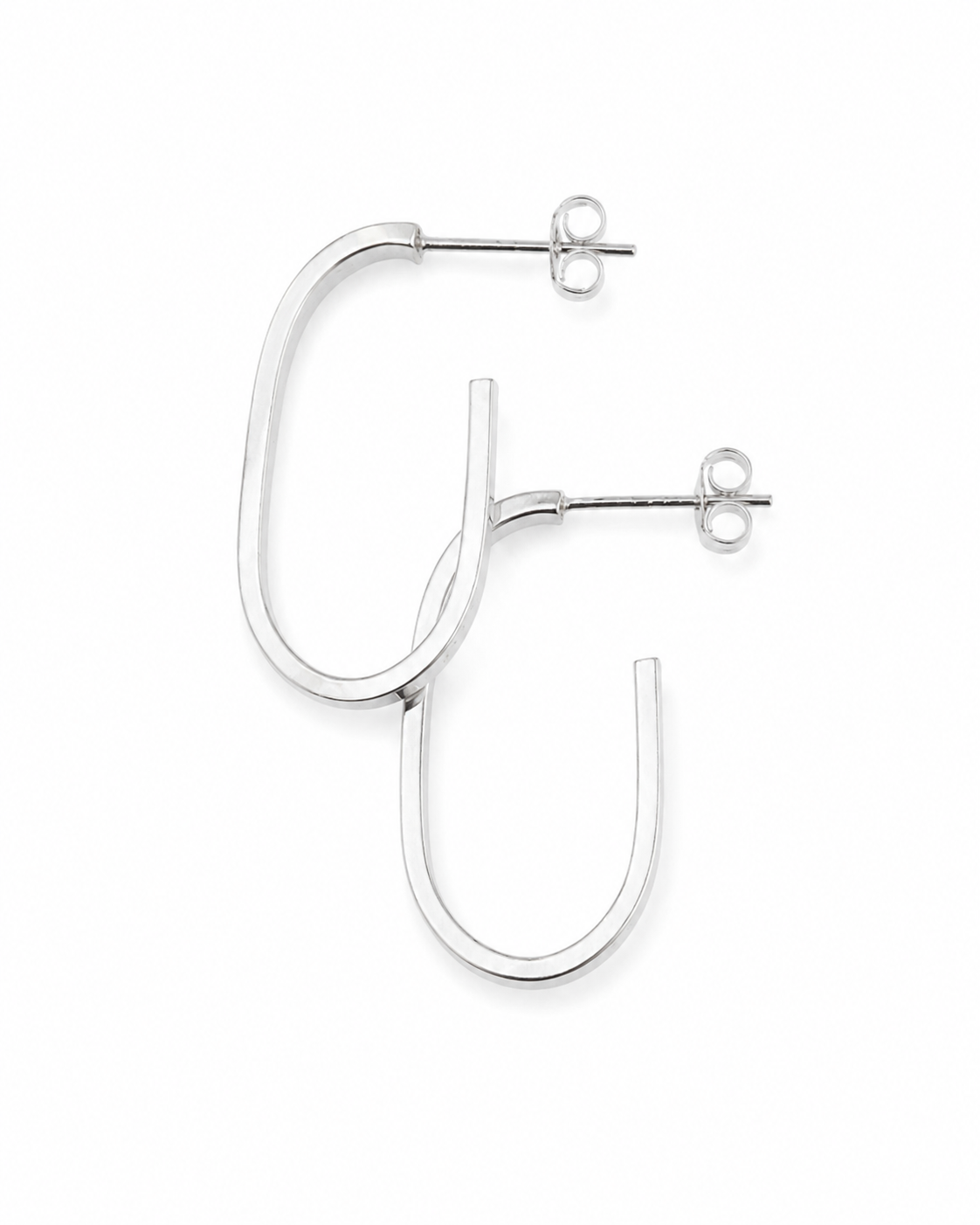 Meia Argola Fio Quadrado 3mm 2,5cm 2,6g