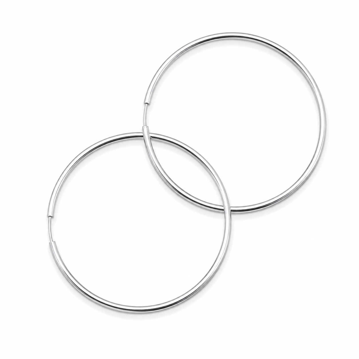 Argola Redonda Fio Redondo 4,5cm 2,9g