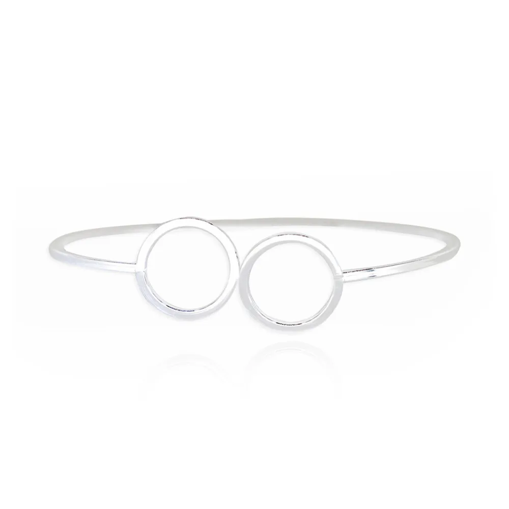 Bracelete 2 Circulos 2,9g